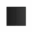 Otti Hampshire Black 650mm Mini Laundry Cabinet Set Include Wall Cabinet - The Blue Space