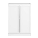 Otti Hampshire White Laundry Cabinet Set