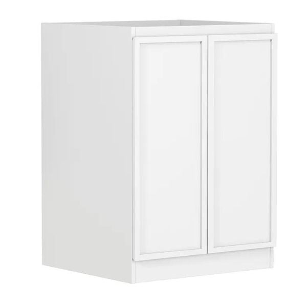 Otti Hampshire White Laundry Cabinet Set