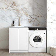 Otti Hampshire White 1300mm Laundry Cabinet Set