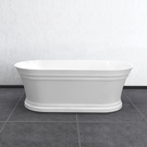 Otti Hampton 1500 Freestanding Bath - Gloss White OCBT-1500 - The Blue Space