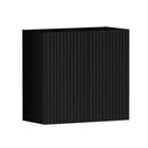 Fluted Wall Cabinet for Otti Marlo 1305mm Fluted Laundry Set A - Black - The Blue Space