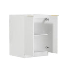 Buy Otti Noosa 1715mm Laundry Set A - White Include 632mm Fluted Freestanding Cabinet - The Blue Space