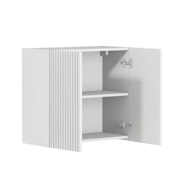 Buy Otti Noosa 1715mm Laundry Set B - White Include 632mm Fluted Wall Cabinet - The Blue Space