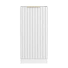 Otti Noosa Fluted White 1060mm Laundry Cabinet Set Include Single Door Freestanding Cabinet - The Blue Space