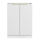 Otti Noosa Fluted White 650mm Mini Laundry