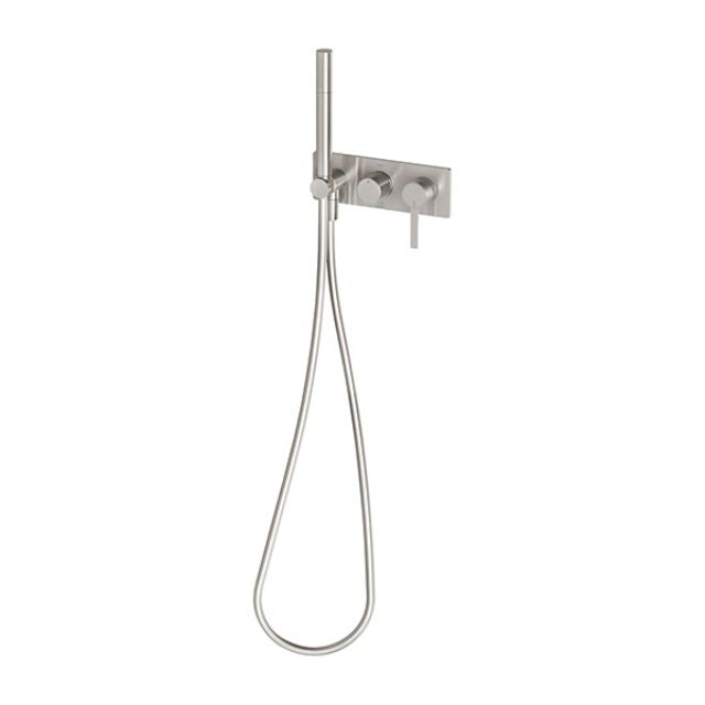 Phoenix Lexi MKII Wall Shower System Brushed Nickel 123-7490-40 - The Blue Space