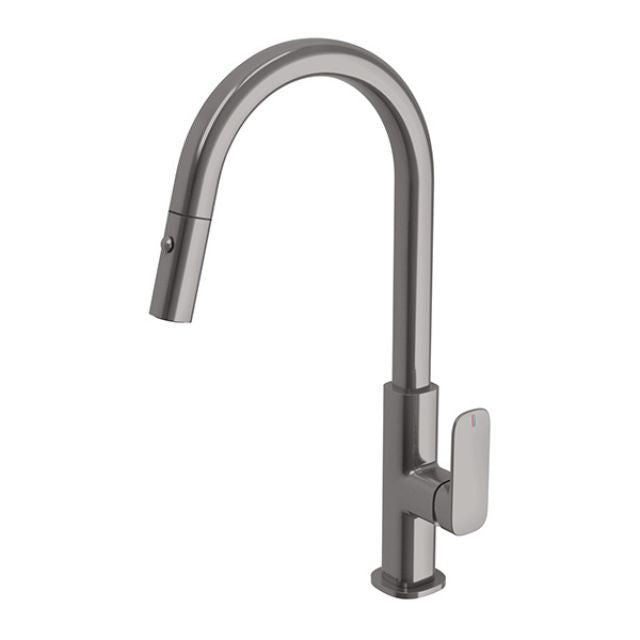 Phoenix Nuage Pull Out Sink Mixer Brushed Carbon 129-7105-31-1 - The Blue Space