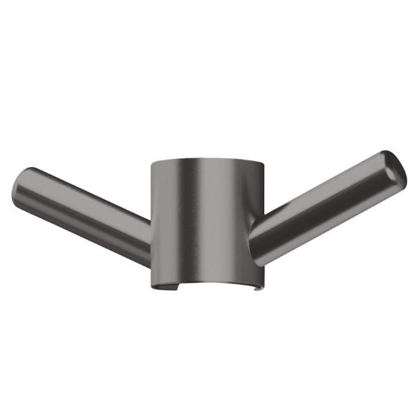 Phoenix Vertical Rail Hook Round - Brushed Carbon - 650-8780-31