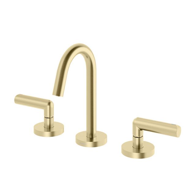 Phoenix Vivid Slimline Plus Lever Basin Set Brushed Gold 119-1030-12-1 - The Blue Space