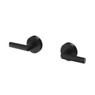 Phoenix Vivid Slimline Plus Lever Wall Top Assemblies 15mm Extended Spindles Matte Black 119-0671-10-1 - The Blue Space