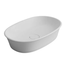 Turner Hastings Claremont 600mm MagnaCast Basin - Matte White CL601BA - The Blue Space