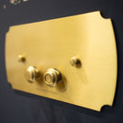 Turner Hastings Claremont Flush Plate Brushed Brass CL102FP-BB - The Blue Space-lifestyle