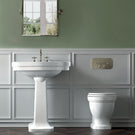 Turner Hastings Claremont Wall Faced Toilet with Geberit Sigma In-Wall Cistern Lifestyle 2 - The Blue Space