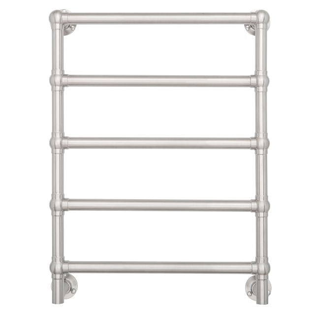 Front Turner Hastings Mayer Liquid-Filled Heated Towel Rail - Brushed Nickel MA603HTR-BN - The Blue Space