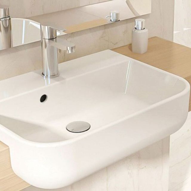 Style Turner Hastings Narva 56 x 34 Semi-Recessed Basin NA56SRB - The Blue Space