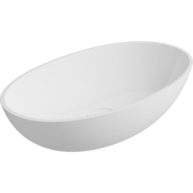 Turner Hastings Narva 600mm MagnaCast Basin - Matte White NA600BA - The Blue Space