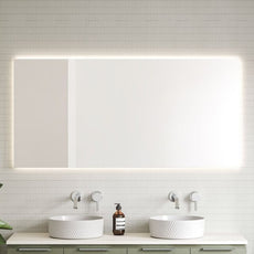 Timberline Georgia Mirror - 1500mm x 720mm With Mirror Lighting Upgrade GEO-M-1500-720 | The Blue Space