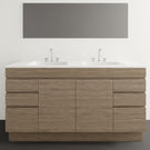 Timberline Indiana Floor Standing Vanity With Alpha Ceramic Top - 1500mm Double Basin IND-V-1500-D-APH-F | The Blue Space