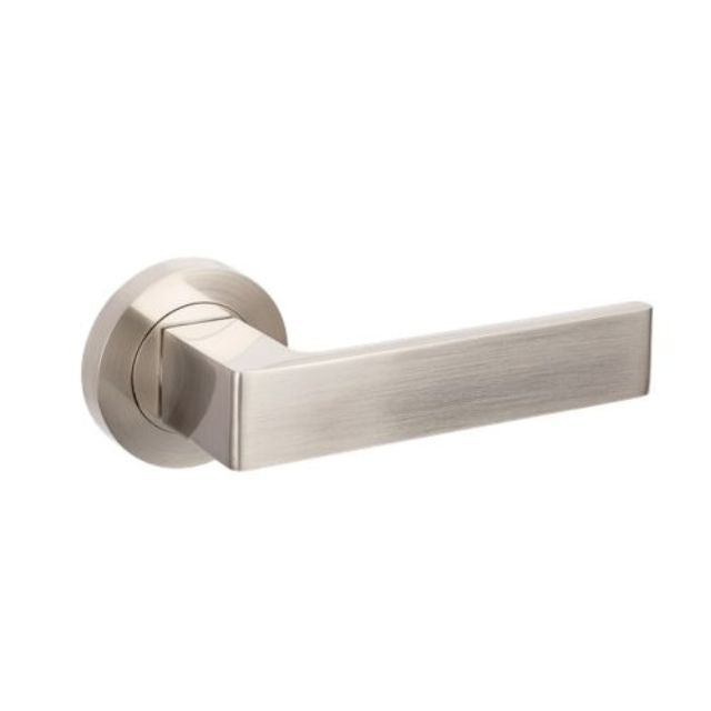 Zanda Boston Entrance Set 70mm Key/Turn Brushed Nickel 10084.4.BN - The Blue Space