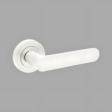 Zanda Duke Entrance Set 70mm Key/Turn White 10094.4.WHT - The Blue Space