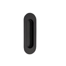 Zanda Duke Flush Pull 120 x 40mm Matte Black 5241.BLK - The Blue Space