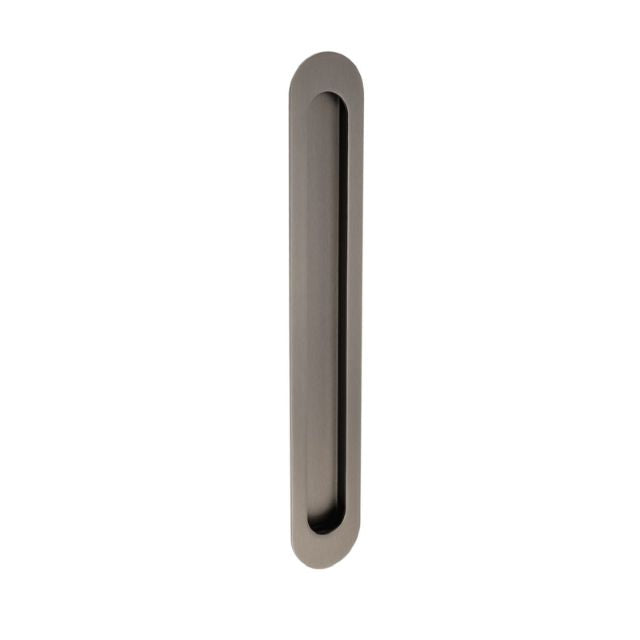 Zanda Duke Flush Pull 250 x 40mm Graphite Nickel 5314.GN - The Blue Space