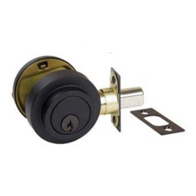 Zanda Round Slimline Cylinder Deadbolt