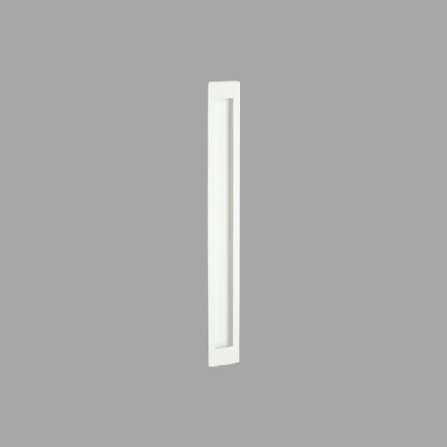 Zanda Verve Flush Pull 300 x 37mm White 5306.WHT - The Blue Space