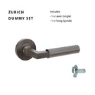 Zurich Dummy Set Graphite Nickel (Right Hand) 9345.DR.GN - The Blue Space