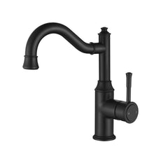 Modern National Montpellier High Rise Basin Mixer Black | The Blue Space