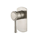 Modern National Montpellier Shower Mixer Brushed Nickel | The Blue Space