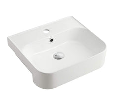 Dublin Semi-Recessed Basin - The Blue Space