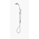 Modern National Manto Twin Exposed Rail Shower System ABS Head - Chrome | The Blue Space