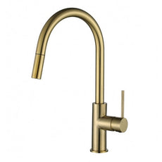 Modern National Star Mini Pull Out Kitchen Mixer PVD Brushed Bronze | The Blue Space