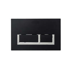 Seima InWall 400 Series Flush Button Plate - Black