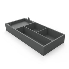 ADP Small Leatherette Drawer Organiser Vanity Accessories - The Blue Space