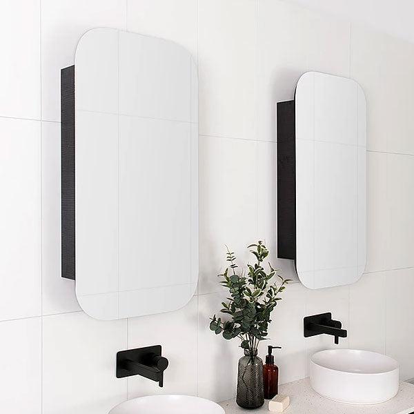 ADP Stadium Bathroom Mirror & Shaving Cabinet Vanity 450mm - The Blue space