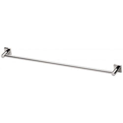 Phoenix Radii Single Towel Rail Square Plate Chrome - The Blue Space