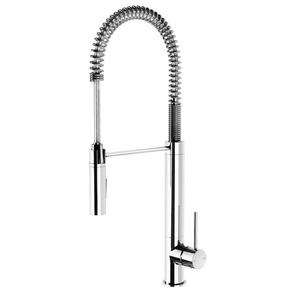 Phoenix Vivid Slimline Tall Spring Sink Mixer - The Blue Space